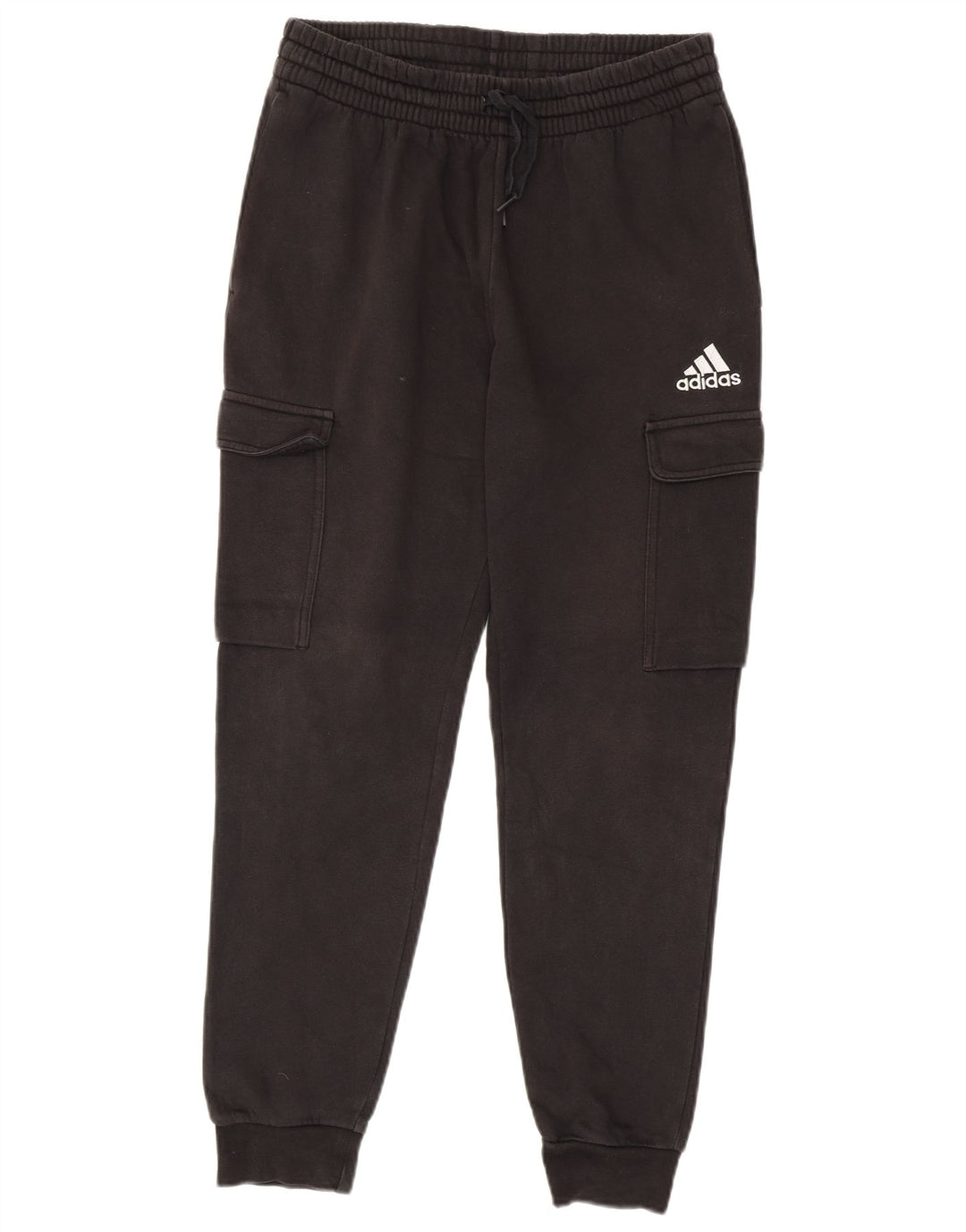 Adidas Мужские спортивные брюки-карго Брюки для бега Средний черный хлопок