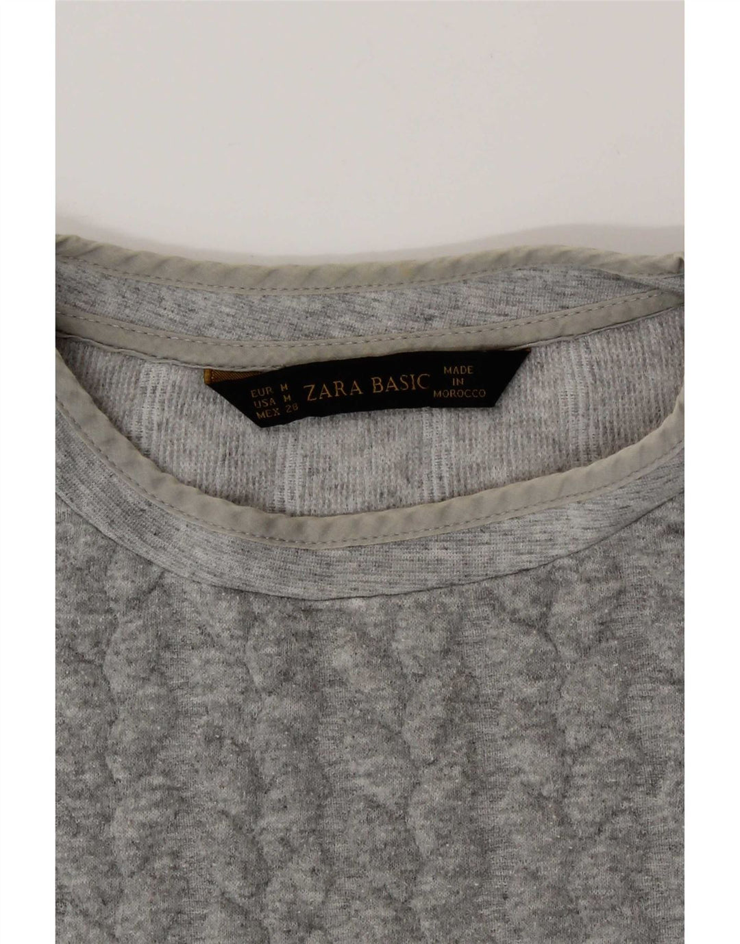 Женский свитер Zara UK 14, средний серый