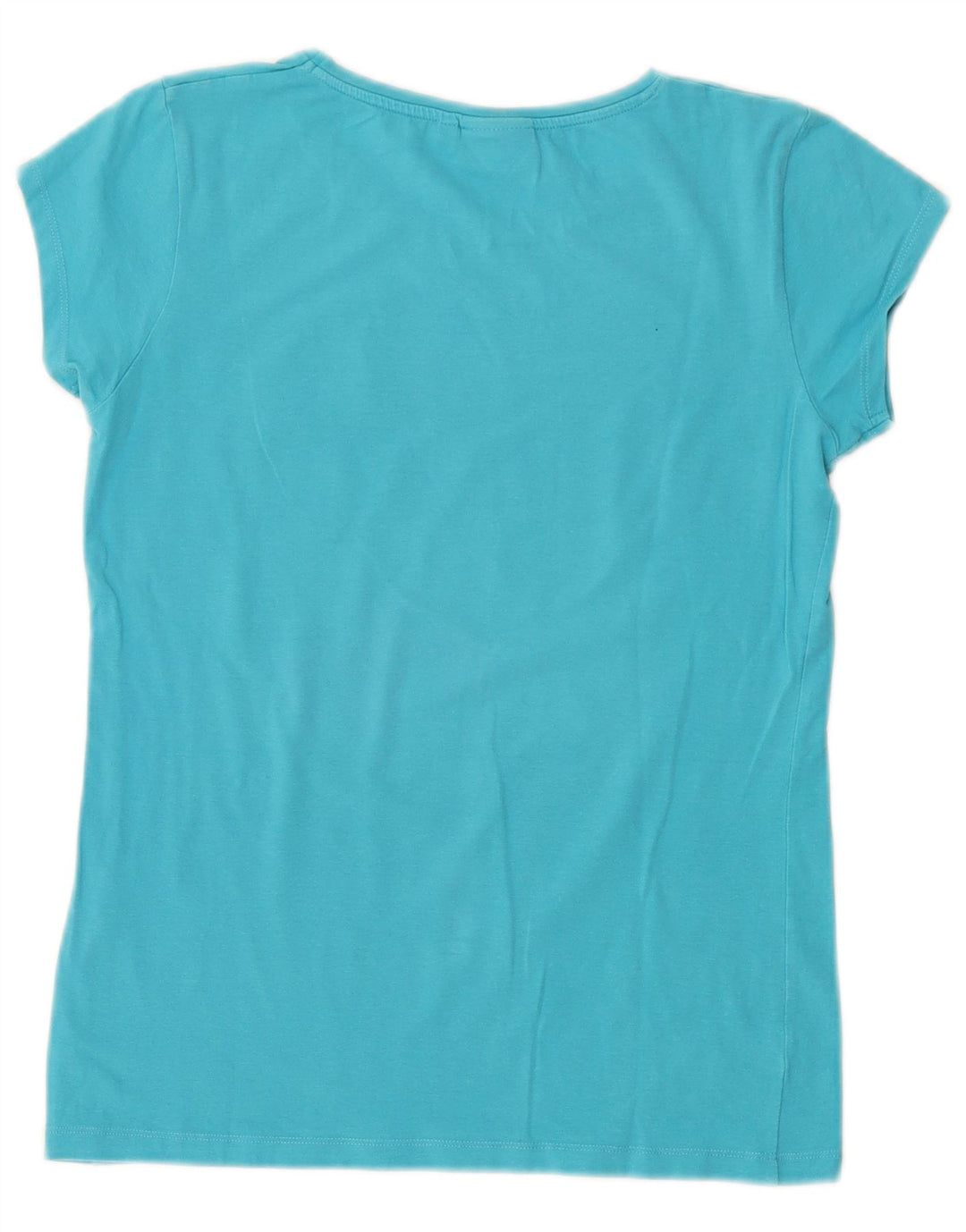 ELLESSE Женская футболка с рисунком Heritage Top UK 10, маленький синий хлопок