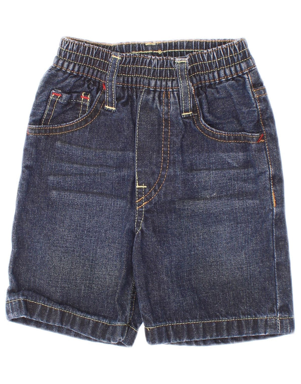 Джинсовые шорты Levi's для маленьких девочек 3–6 месяцев W16, темно-синие