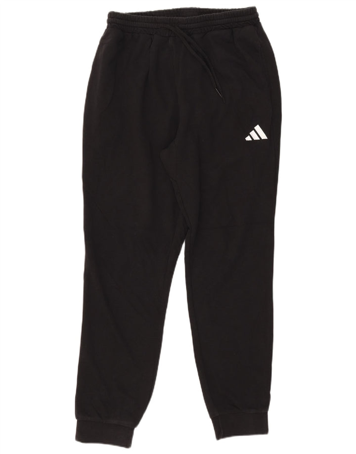 Мужские спортивные брюки Adidas, джоггеры, средний черный, хлопок