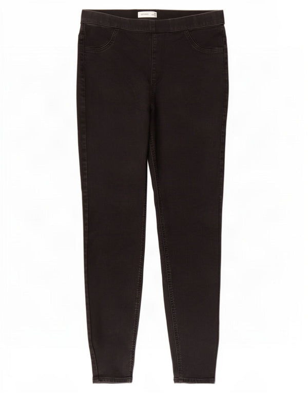Женские джинсы джеггинсы Marks & Spencer UK 14, большие W32 L27, черные, хлопковые
