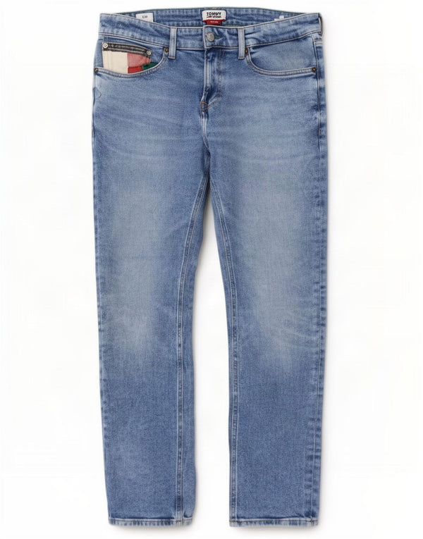 Мужские джинсы Tommy Hilfiger Denton Slim W31 L30, синий хлопок