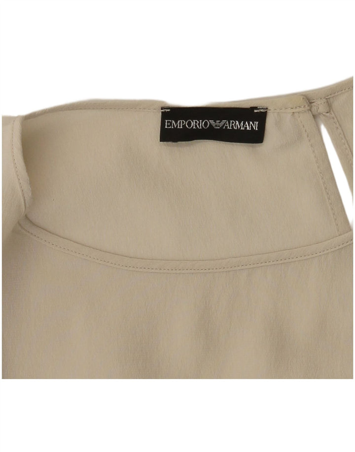Женская блузка Emporio Armani Top UK 14 Medium Beige