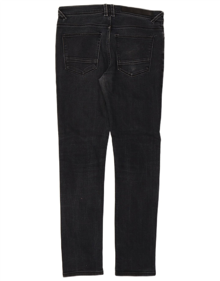 Мужские узкие джинсы Zara EU 42, большие W32 L29, синие