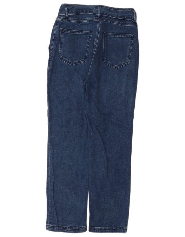 Boden Womens High Waist Tapered Jeans UK 6 XS W26 L24 Blue Cotton