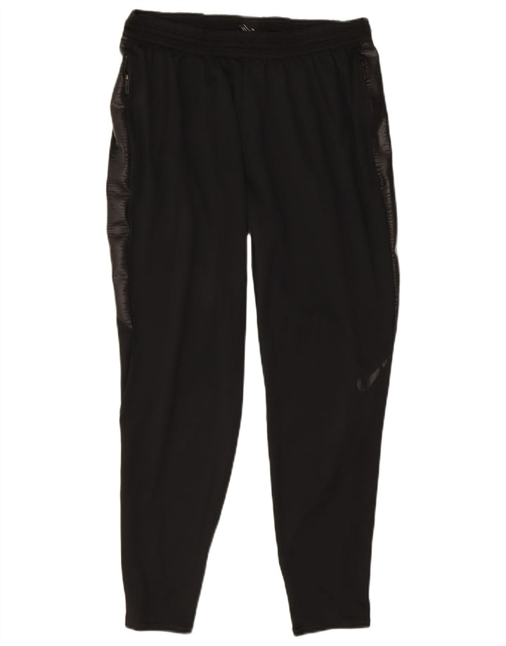 Женские спортивные брюки Nike Dri Fit UK 12, средний черный полиэстер