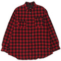 Мужская фланелевая рубашка EMP Lumberjack 2XL, хлопок в красную клетку