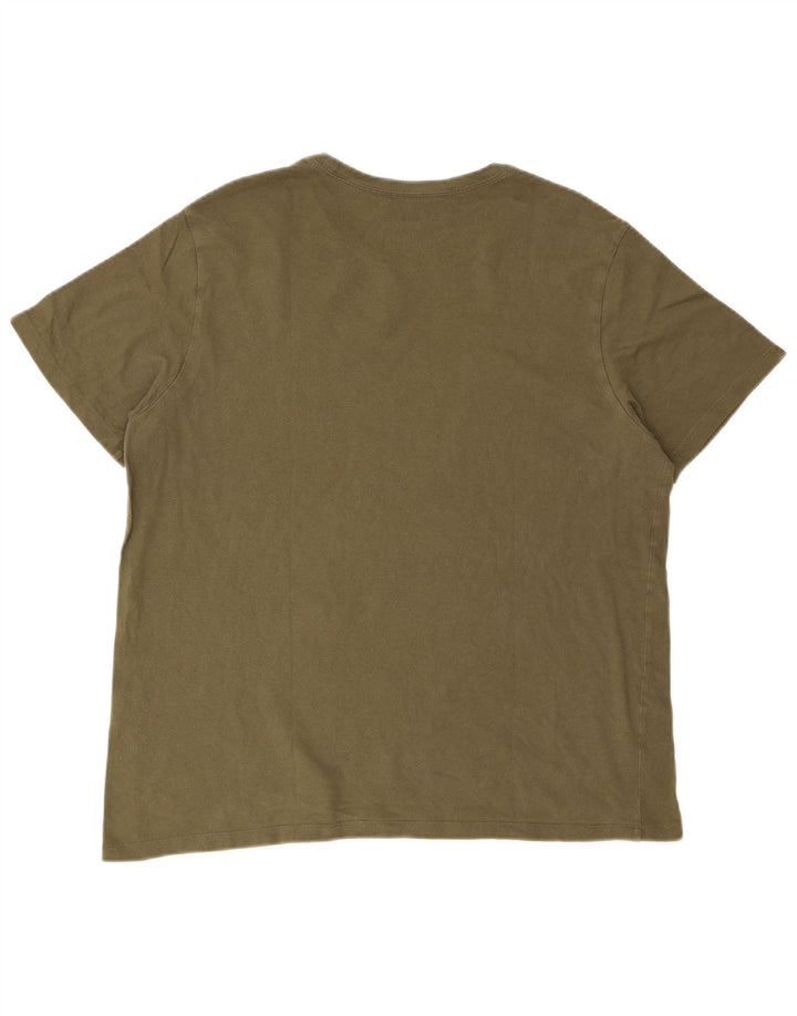 Мужская стандартная футболка Levi's Top XL Хаки Хлопок