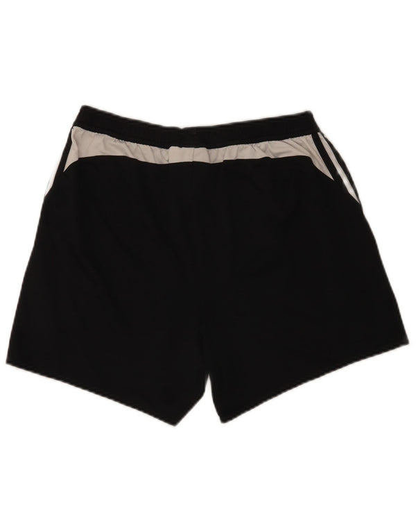 Мужские спортивные шорты Adidas с рисунком Medium W32, черные спортивные шорты из полиэстера
