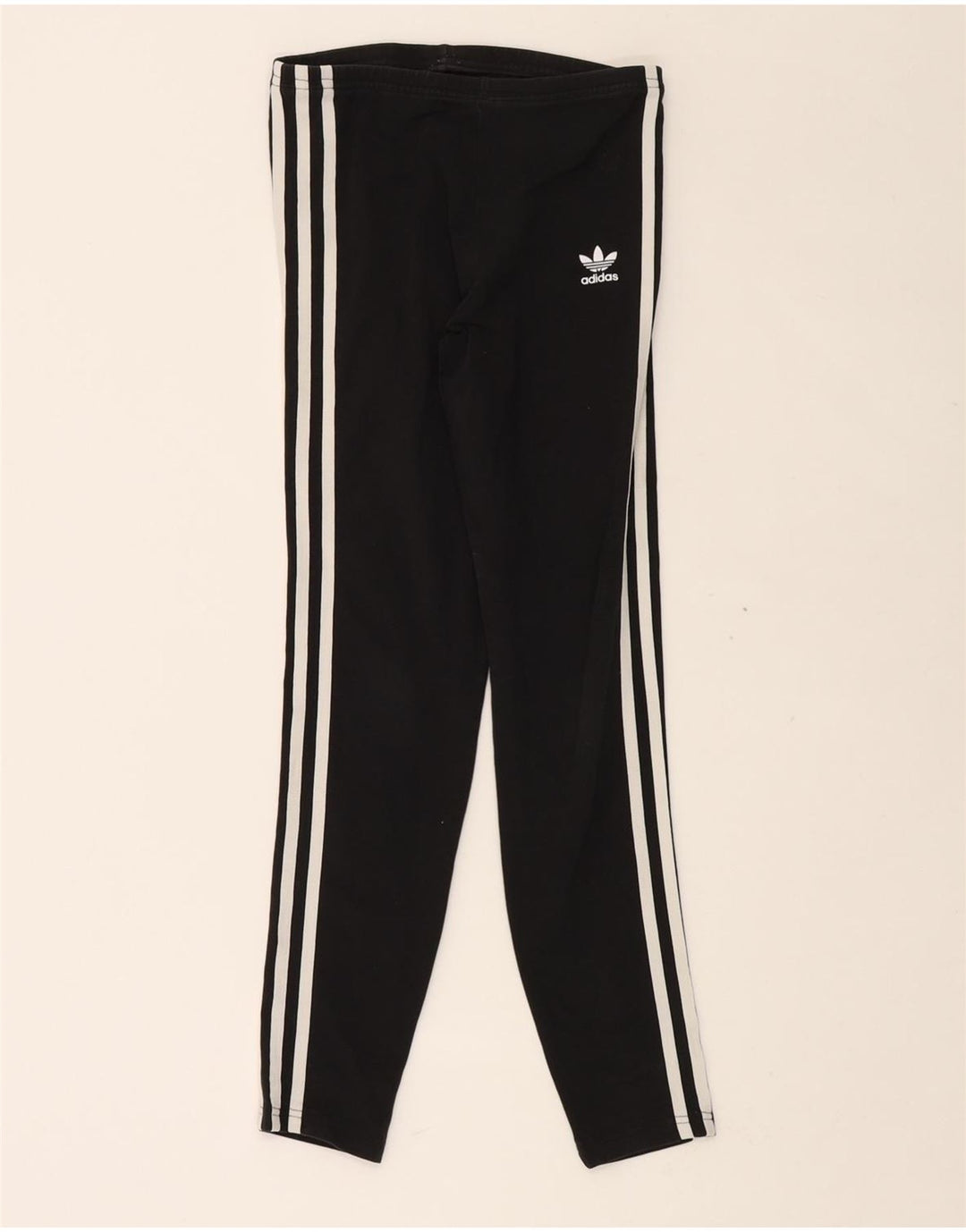 ADIDAS Girls Leggings 12-13 Years  Black
