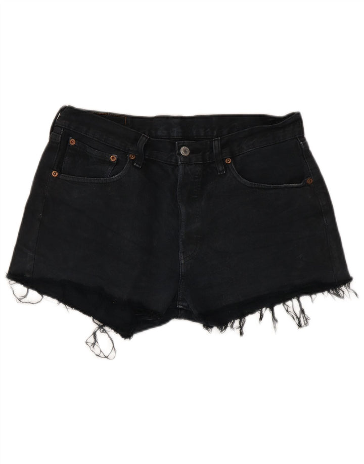 Женские джинсовые шорты Levi's W33, средний темно-синий, хлопок