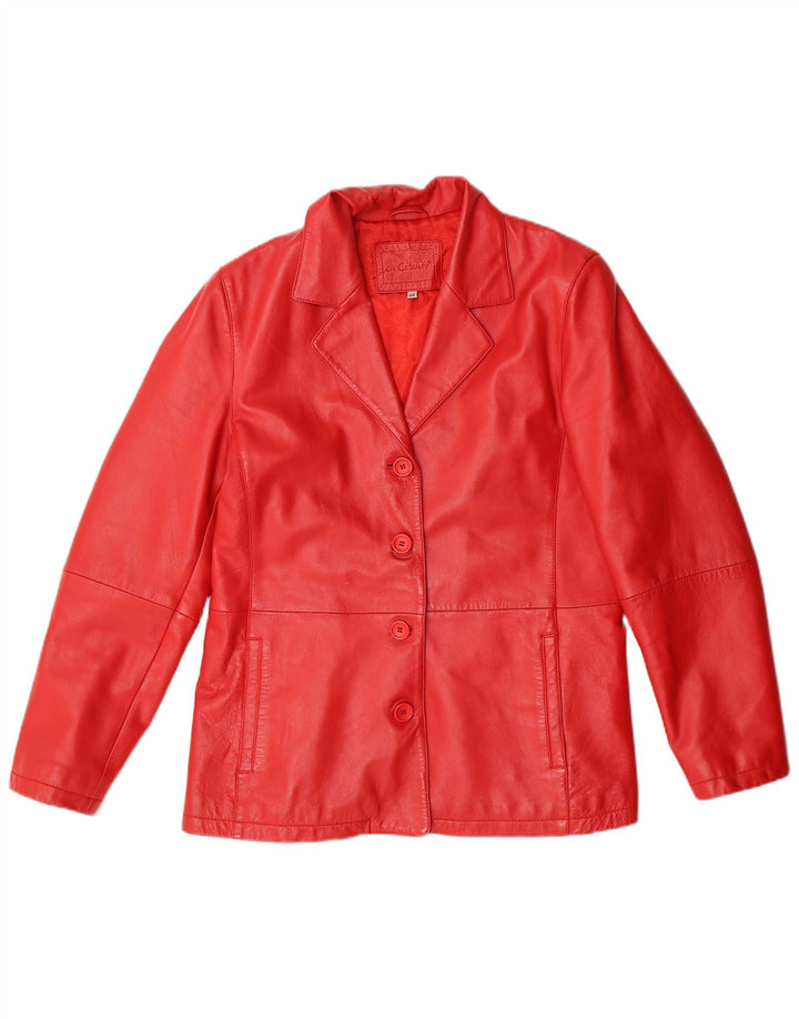 IN EXTENSO Женская кожаная куртка IT 44 Medium Red Leather