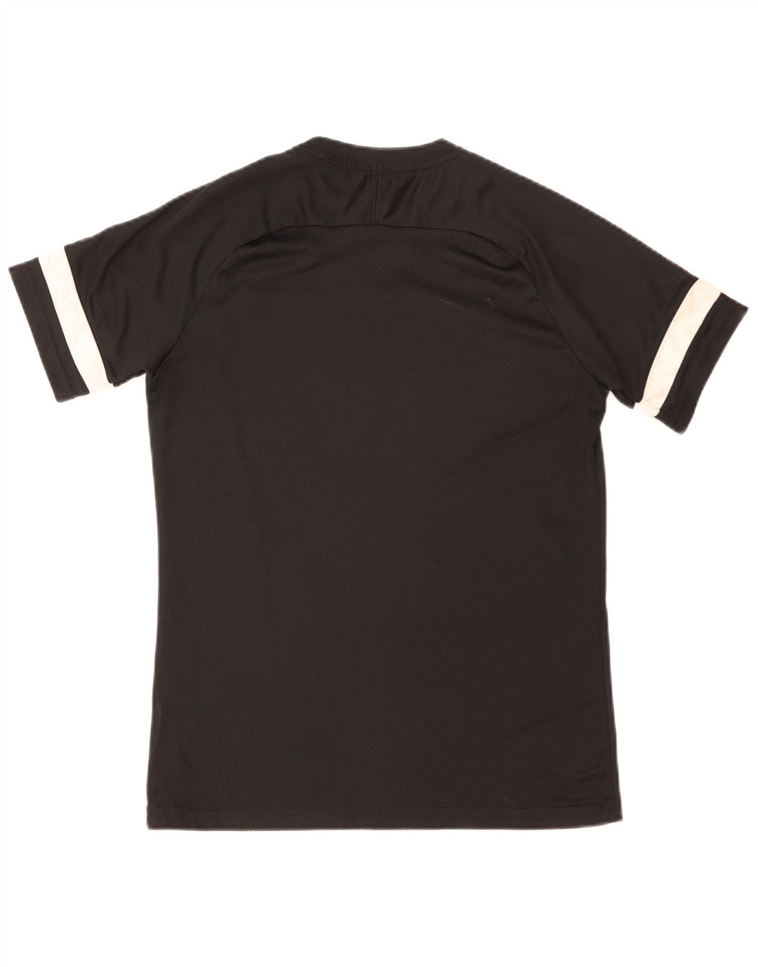 Мужская футболка Nike Dri Fit, средний черный полиэстер с цветными блоками