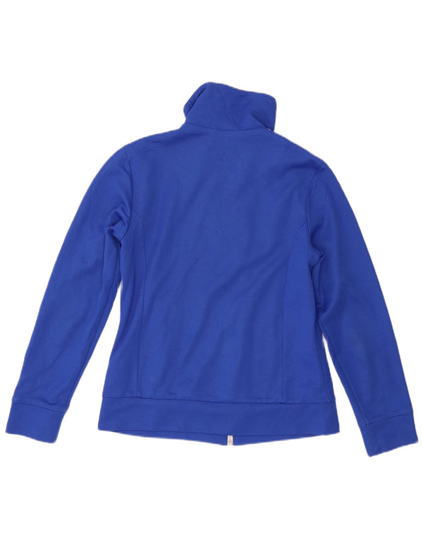 Женский спортивный костюм Adidas Top Jacket UK 12, средний синий хлопок