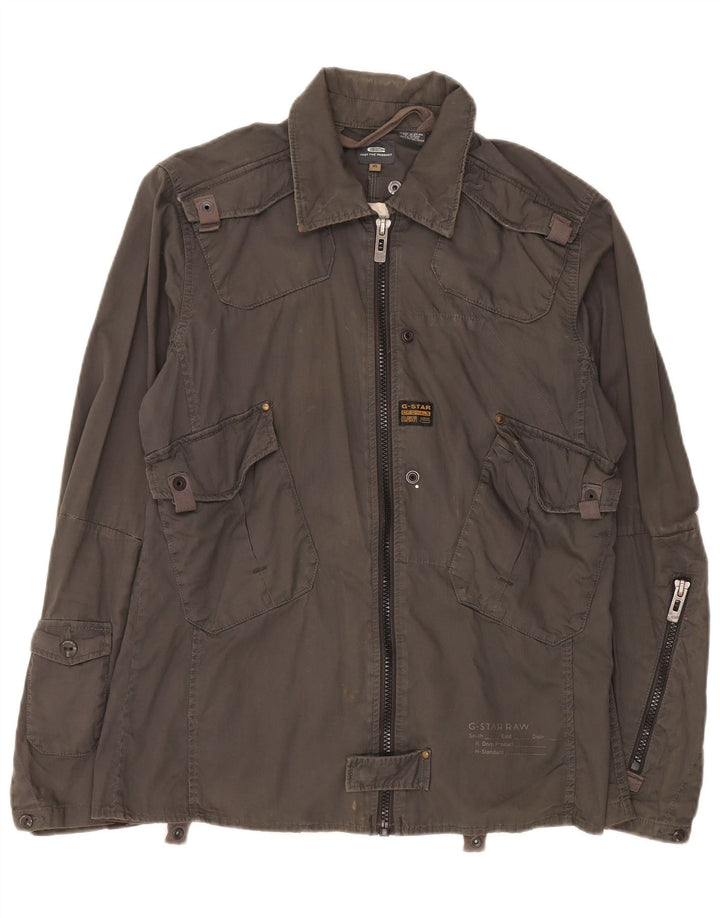 Мужская куртка G-Star Utility UK 42 XL Хаки Хлопок