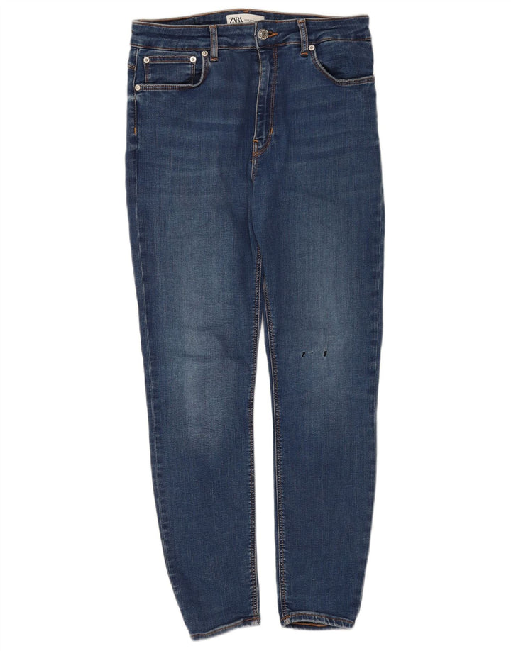 Женские джинсы скинни Zara EU 40 Medium W30 L26 Синие