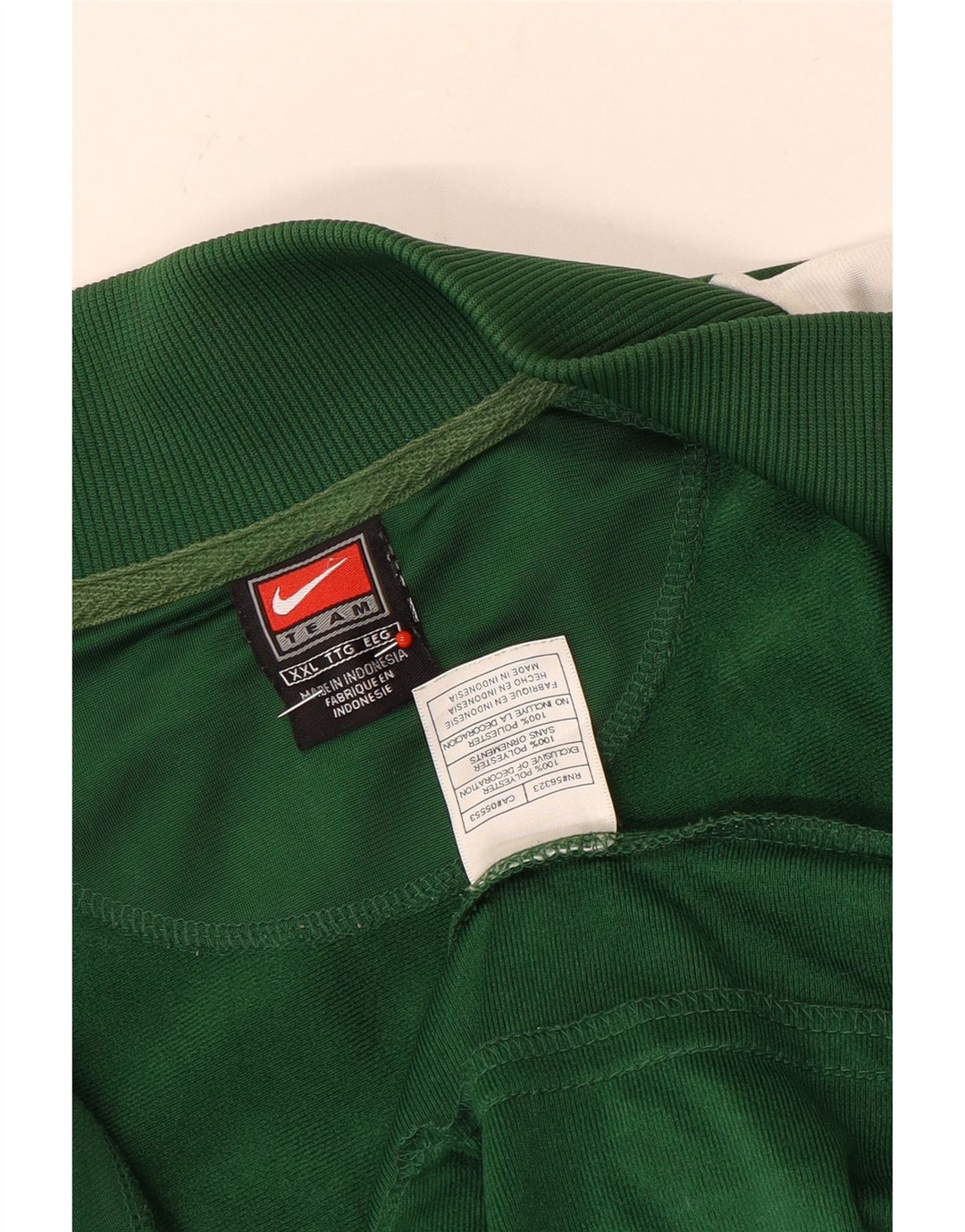 Мужской спортивный костюм Nike Top Jacket 2XL Зеленый полиэстер с цветными блоками