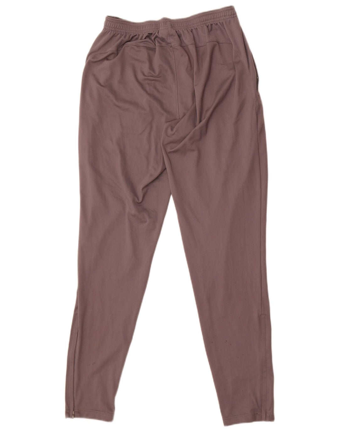 Мужские спортивные брюки Nike Dri Fit среднего серого цвета из полиэстера с цветными блоками