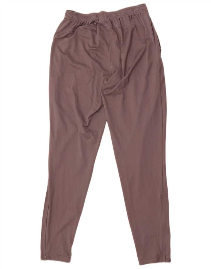 Мужские спортивные брюки Nike Dri Fit среднего серого цвета из полиэстера с цветными блоками