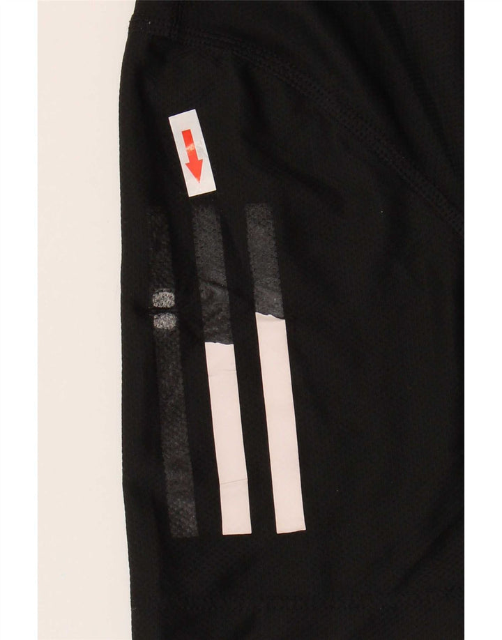 Мужская футболка Adidas Aeroready, средний черный полиэстер