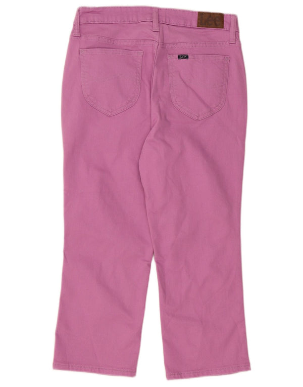 Женские джинсы-капри Lee US 6 Medium W30 L22 Фиолетовый хлопок