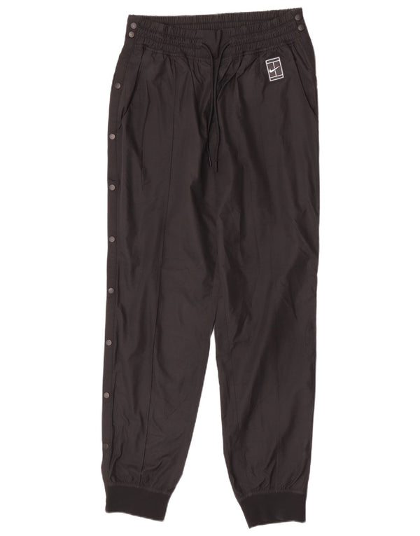 Женские водонепроницаемые брюки Nike Joggers UK 12, средний черный полиэстер