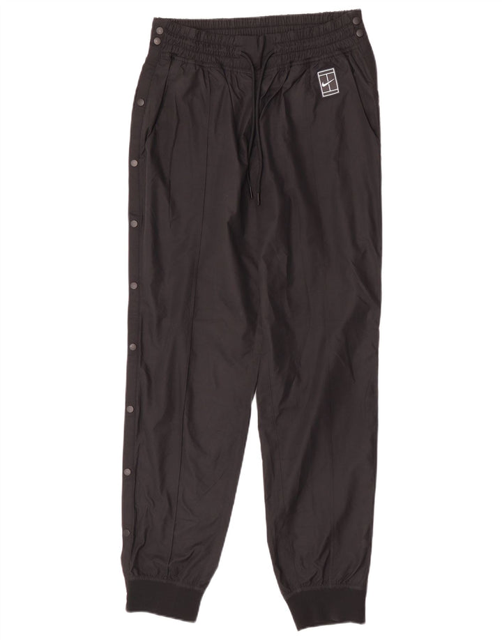 Женские водонепроницаемые брюки Nike Joggers UK 12, средний черный полиэстер