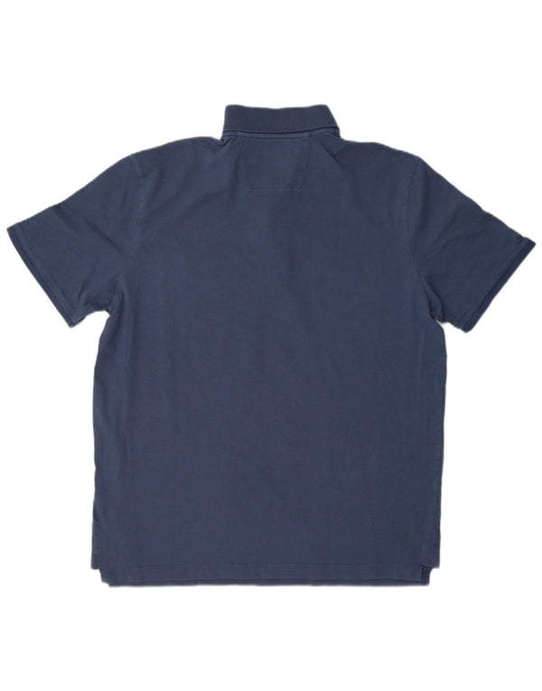 Hugo Boss Mens Polo Shirt 2XL Navy Blue Cotton