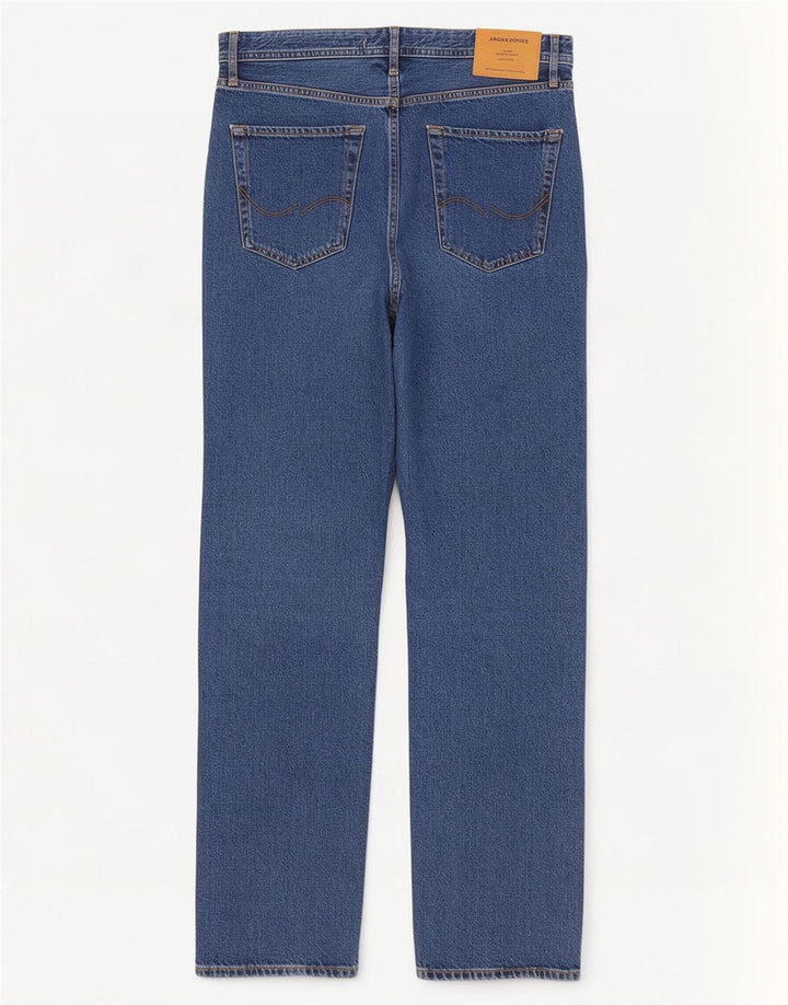 Мужские прямые джинсы Jack & Jones W32 L32 синие, хлопок