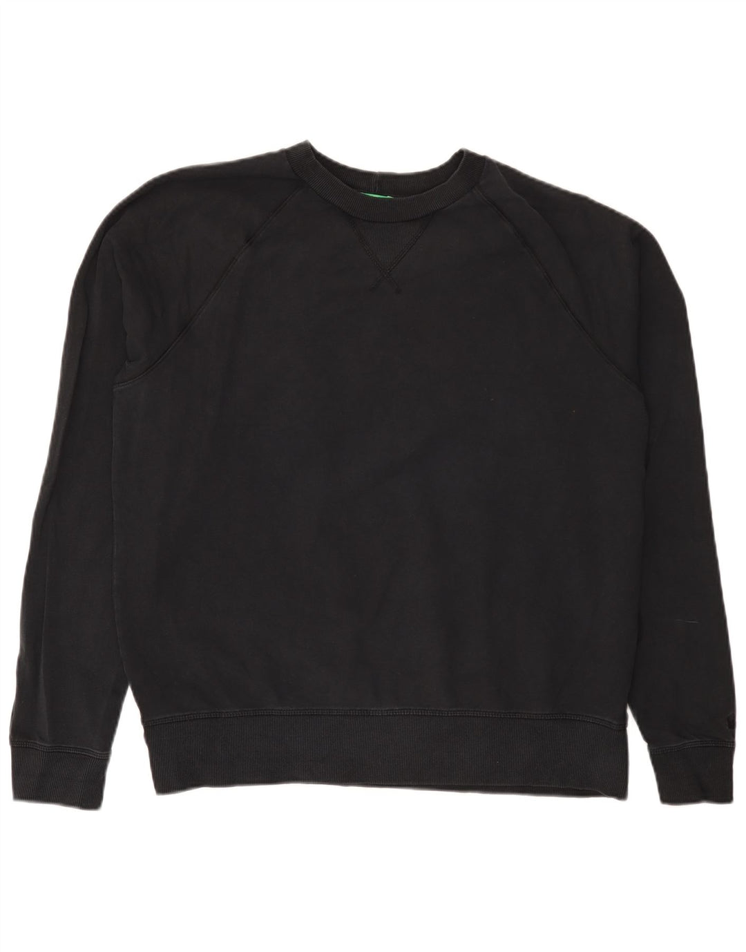 Мужской свитшот Benetton XL, черный хлопок