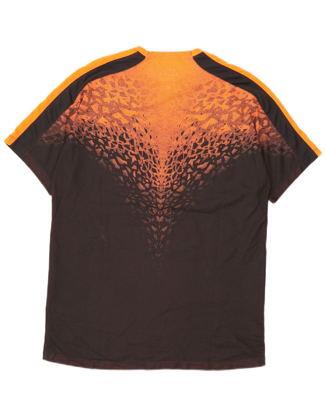 Мужская футболка Nike Dri Fit, большая, черная, с цветными блоками