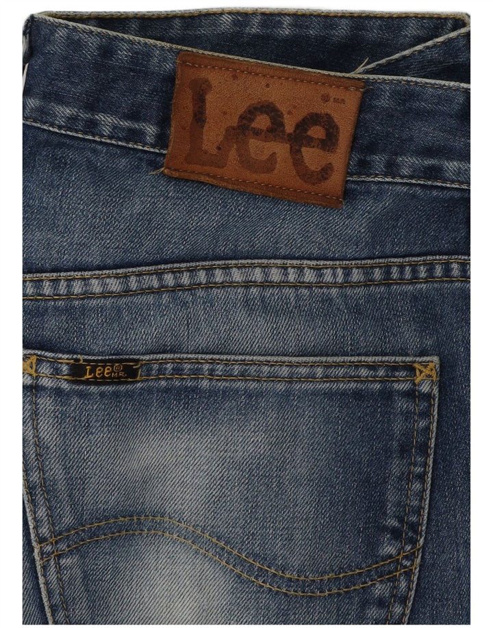 Женские расклешенные джинсы Lee W32 L29, синий хлопок