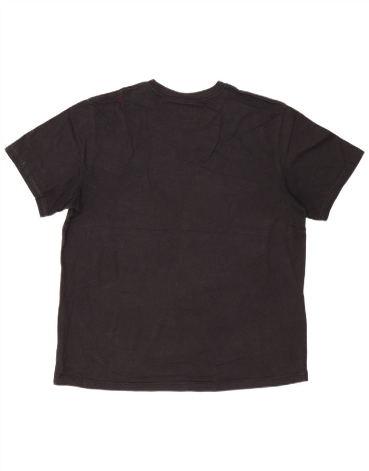 Мужская футболка Eddie Bauer Top XL, черный хлопок