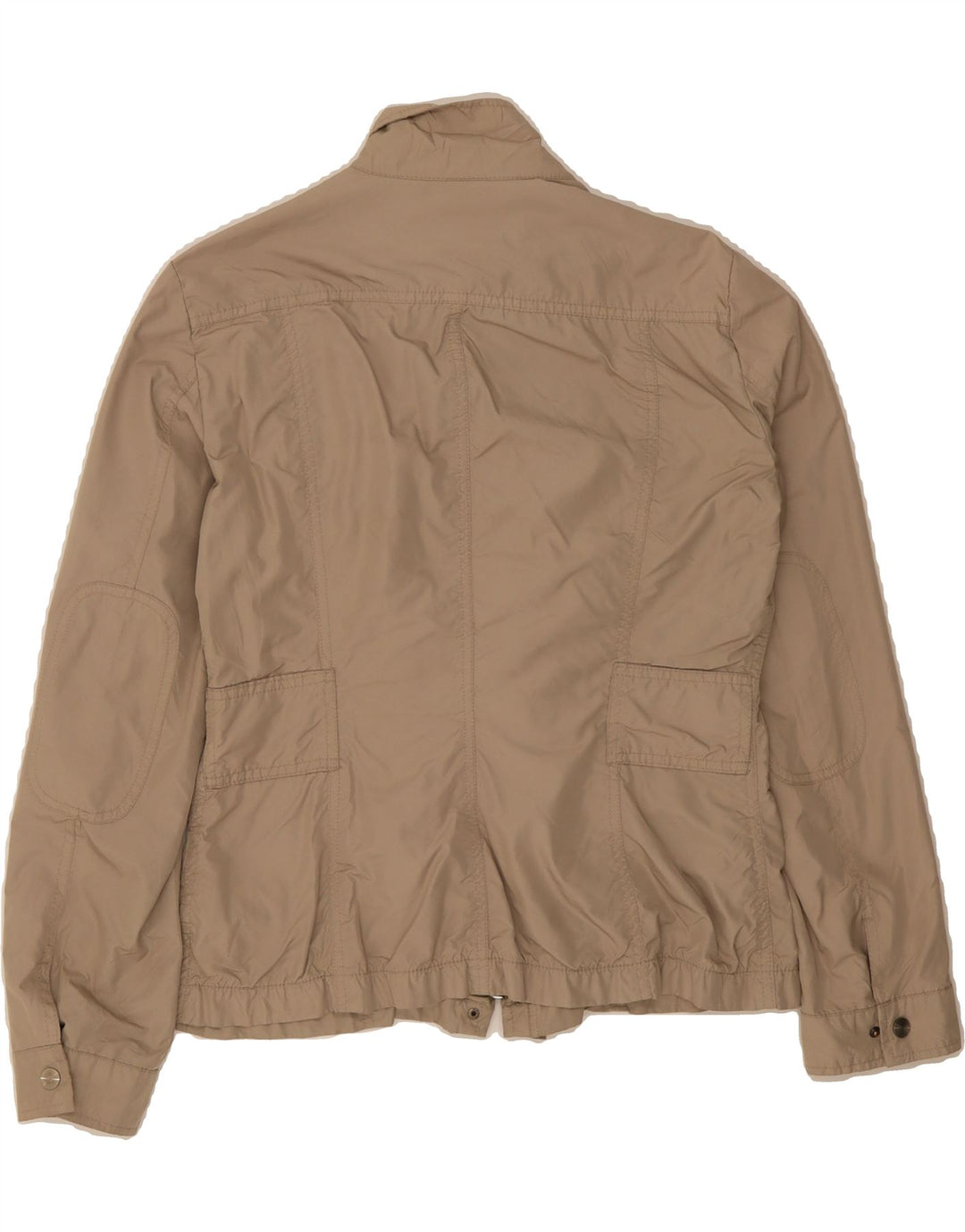 ZARA Womens Utility Jacket UK 14 Large Beige Polyester Vintage Zara and Second-Hand Zara from Messina Hembry 