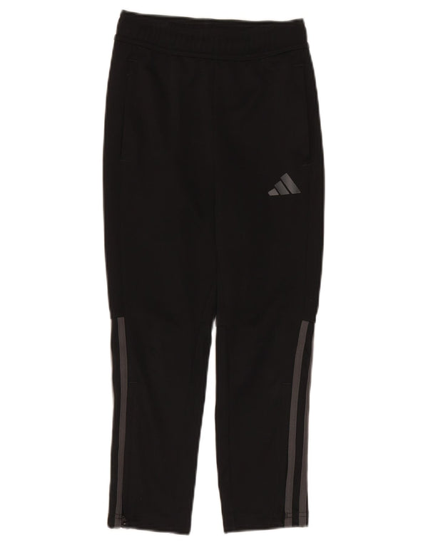 Спортивные брюки Adidas Aeroready для мальчиков 7-8 лет, черные