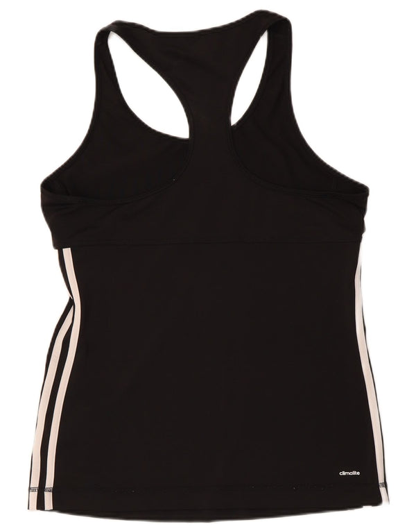 Женский жилет Adidas Climalite Vest UK 12/14, средний черный, полиэстер