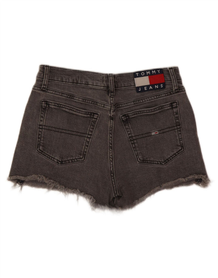Женские джинсовые шорты Tommy Hilfiger W27, маленькие серые, хлопок