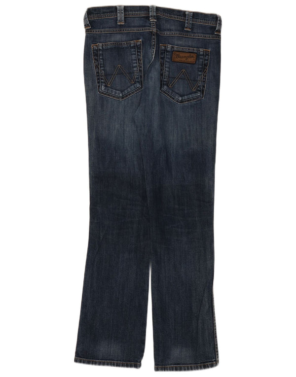 Мужские прямые джинсы Wrangler Arizona Stretch W31 L32, темно-синий хлопок