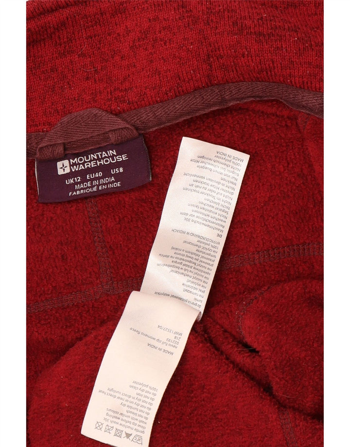 Женский спортивный костюм Mountain Warehouse Top Jacket UK 12, средний красный полиэстер