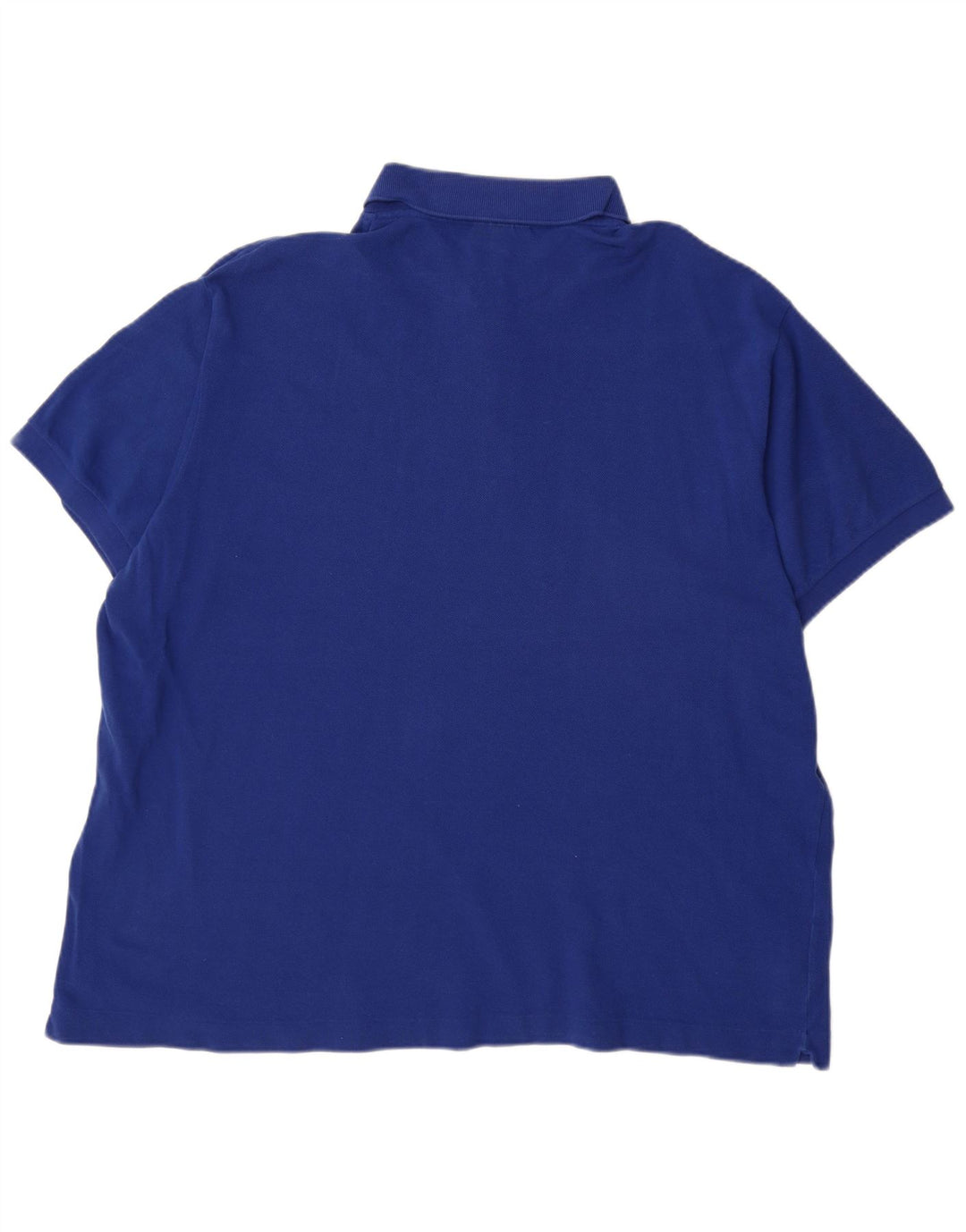 Мужская рубашка-поло классического кроя LACOSTE, размер 8, 3XL, синяя, хлопок