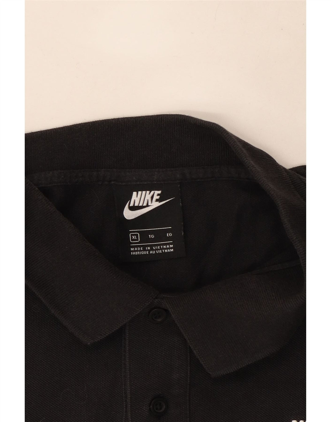 Мужская рубашка-поло Nike XL, черная
