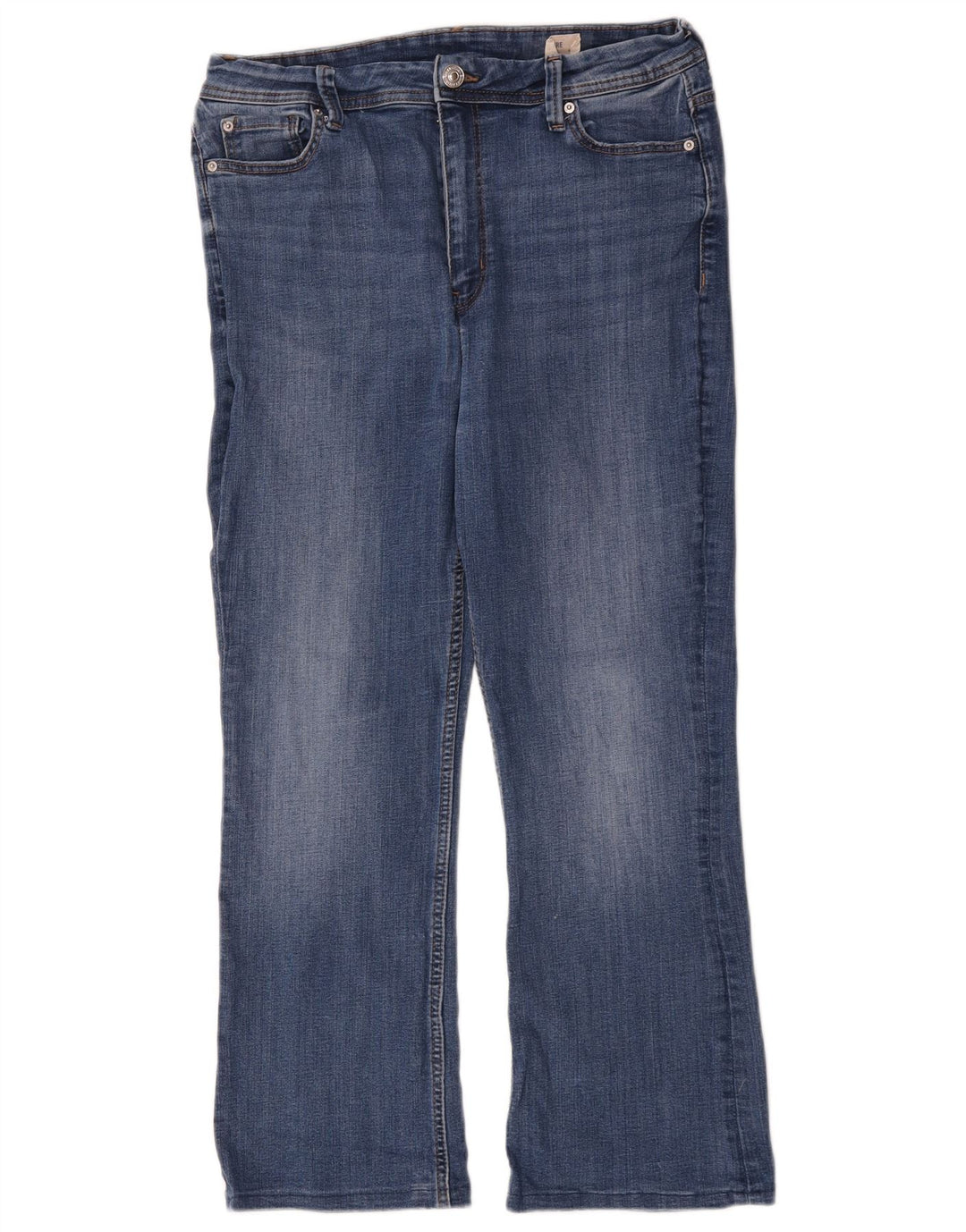 Женские джинсы Bootcut Marks & Spencer W32 L26 синие, хлопок