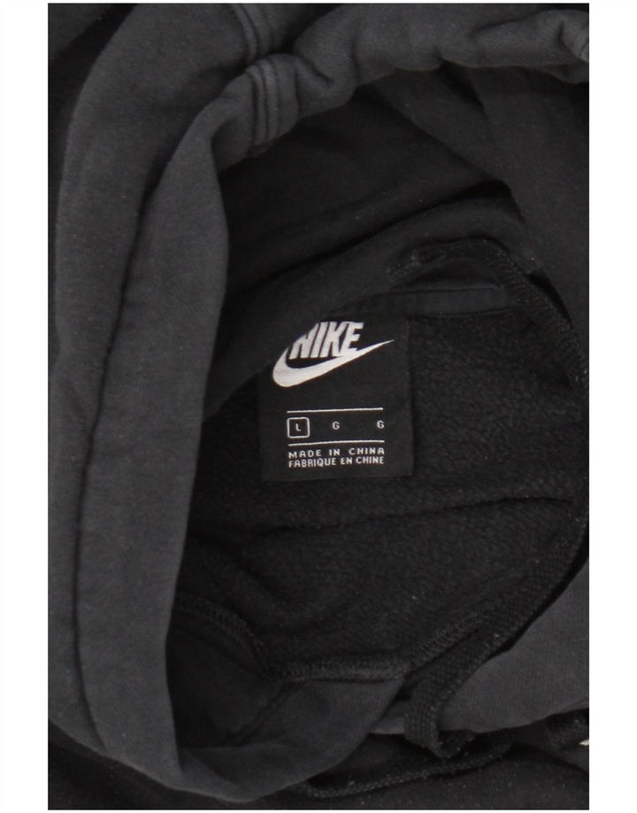 Мужской джемпер с капюшоном Nike, большой черный