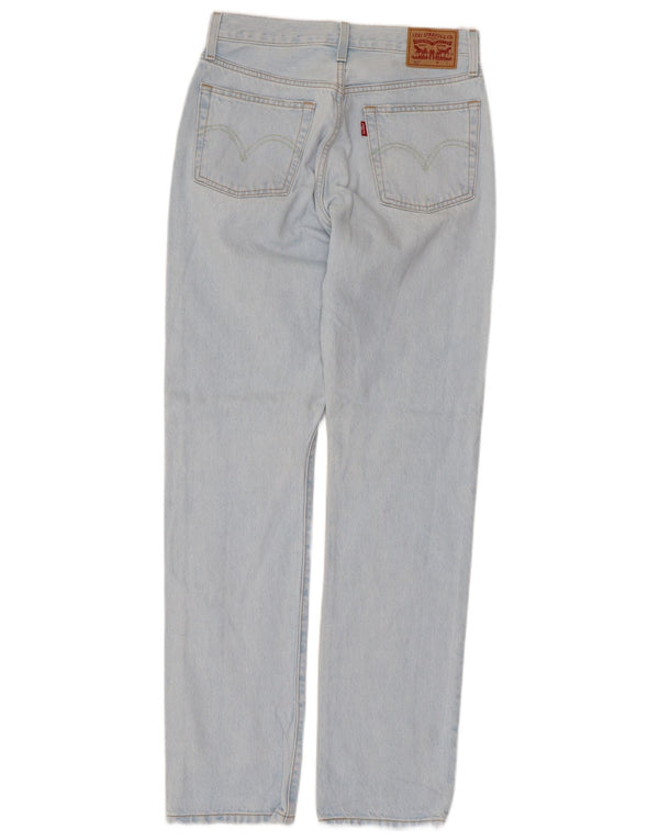 Мужские прямые джинсы Levi's 501 W27 L32 синие, хлопок