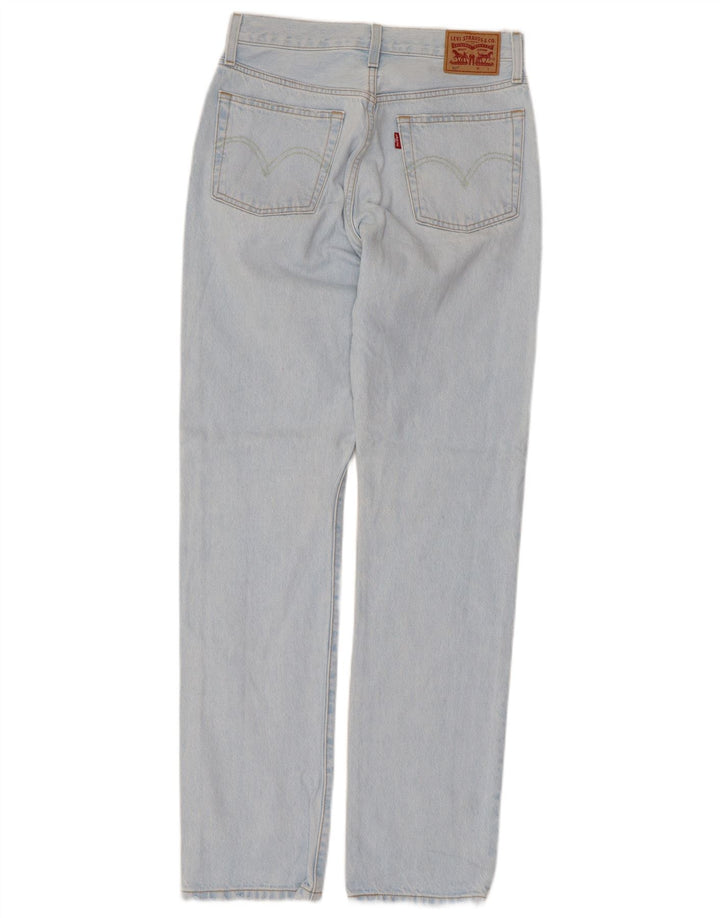 Мужские прямые джинсы Levi's 501 W27 L32 синие, хлопок
