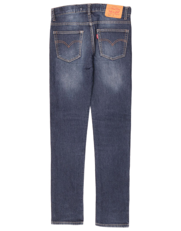 Джинсы скинни Levi's Boys 510 13-14 лет W28 L30 Синие