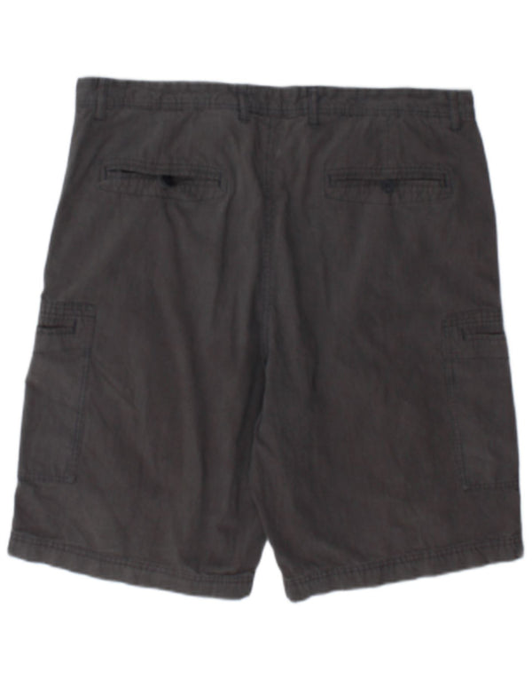 Мужские шорты карго Marks & Spencer W38 XL серые, хлопок