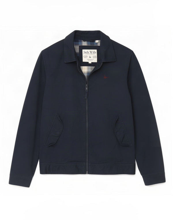 Мужская куртка-бомбер Jack Wills UK 34 XS Темно-синий хлопок