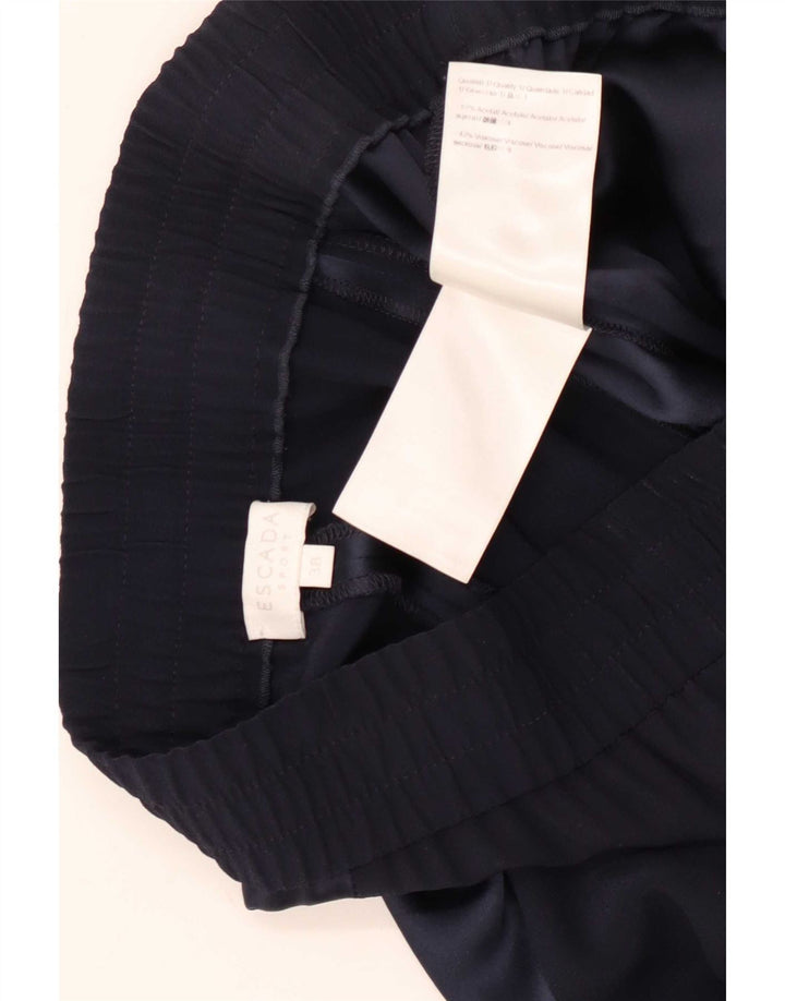 Женские повседневные брюки Escada EU 38 Medium W32 L29 Темно-синие с цветными блоками